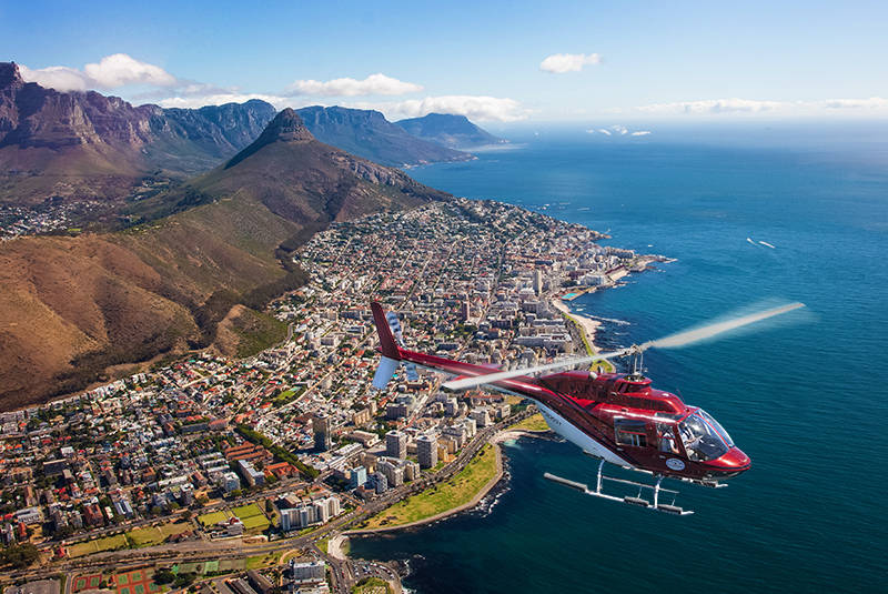 Viaje en Helicóptero en Cape Town