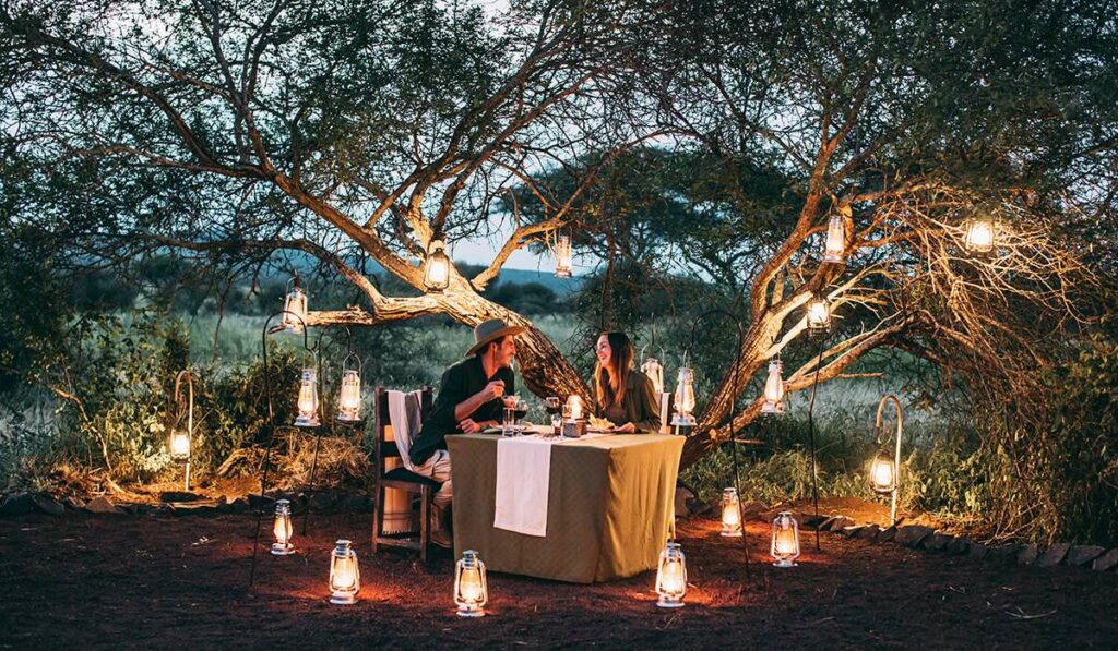 Cena para 2 en Tanzania