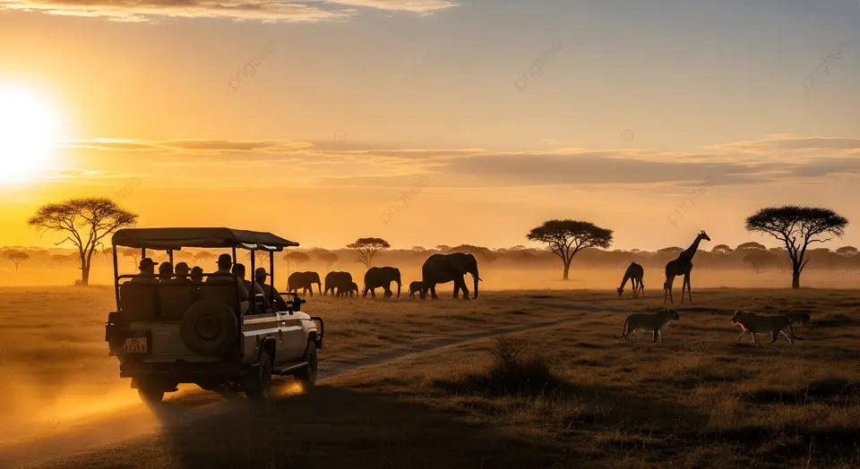 Safari al Amanecer en la Reserva Serengueti