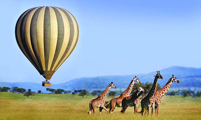 Safari en Globo por el Serengueti
